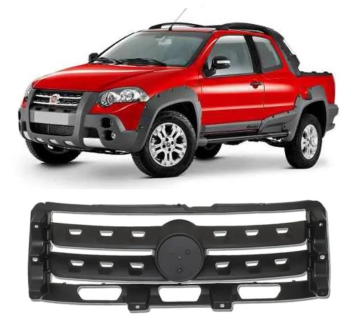 Mascara delantera Fiat strada 2008-2012